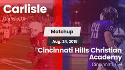 Matchup: Carlisle  vs. Cincinnati Hills Christian Academy 2018