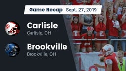 Recap: Carlisle  vs. Brookville  2019