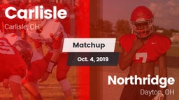 Matchup: Carlisle  vs. Northridge  2019