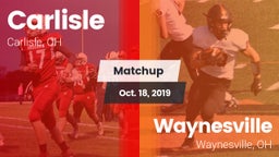 Matchup: Carlisle  vs. Waynesville  2019