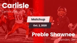 Matchup: Carlisle  vs. Preble Shawnee  2020