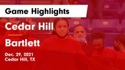 Cedar Hill  vs Bartlett  Game Highlights - Dec. 29, 2021