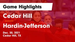 Cedar Hill  vs Hardin-Jefferson  Game Highlights - Dec. 30, 2021