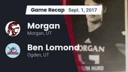 Recap: Morgan  vs. Ben Lomond  2017