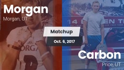 Matchup: Morgan  vs. Carbon  2017