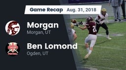 Recap: Morgan  vs. Ben Lomond  2018