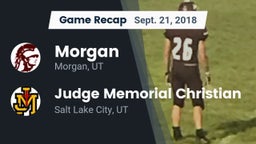 Recap: Morgan  vs. Judge Memorial Christian  2018