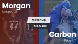Matchup: Morgan  vs. Carbon  2018