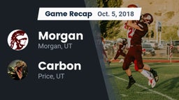 Recap: Morgan  vs. Carbon  2018