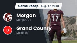 Recap: Morgan  vs. Grand County  2018