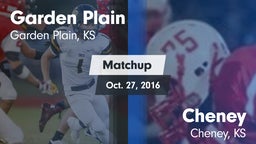 Matchup: Garden Plain High vs. Cheney  2016