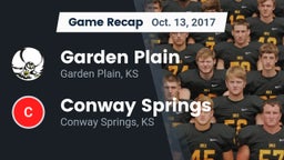 Recap: Garden Plain  vs. Conway Springs  2017