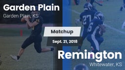 Matchup: Garden Plain High vs. Remington  2018
