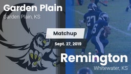 Matchup: Garden Plain High vs. Remington  2019