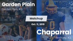 Matchup: Garden Plain High vs. Chaparral  2019