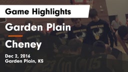 Garden Plain  vs Cheney  Game Highlights - Dec 2, 2016