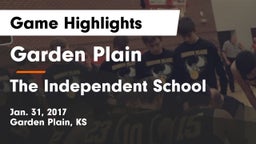 Garden Plain  vs The Independent School Game Highlights - Jan. 31, 2017