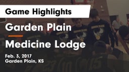 Garden Plain  vs Medicine Lodge  Game Highlights - Feb. 3, 2017