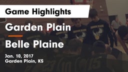 Garden Plain  vs Belle Plaine  Game Highlights - Jan. 10, 2017