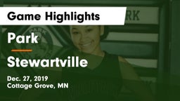 Park  vs Stewartville  Game Highlights - Dec. 27, 2019