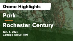 Park  vs Rochester Century  Game Highlights - Jan. 6, 2024