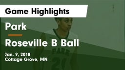 Park  vs Roseville B Ball Game Highlights - Jan. 9, 2018