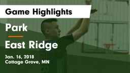 Park  vs East Ridge Game Highlights - Jan. 16, 2018