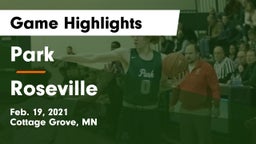 Park  vs Roseville  Game Highlights - Feb. 19, 2021