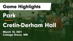 Park  vs Cretin-Derham Hall  Game Highlights - March 10, 2021