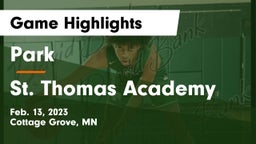 Park  vs St. Thomas Academy   Game Highlights - Feb. 13, 2023