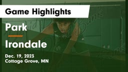 Park  vs Irondale  Game Highlights - Dec. 19, 2023
