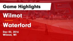 Wilmot  vs Waterford  Game Highlights - Dec 02, 2016