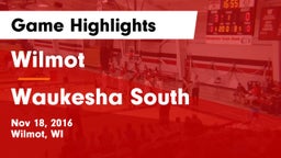 Wilmot  vs Waukesha South  Game Highlights - Nov 18, 2016