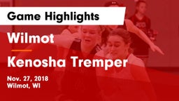 Wilmot  vs Kenosha Tremper Game Highlights - Nov. 27, 2018