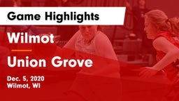 Wilmot  vs Union Grove  Game Highlights - Dec. 5, 2020