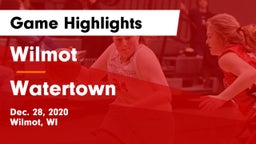 Wilmot  vs Watertown  Game Highlights - Dec. 28, 2020