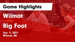 Wilmot  vs Big Foot  Game Highlights - Jan. 9, 2021