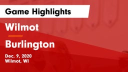 Wilmot  vs Burlington  Game Highlights - Dec. 9, 2020