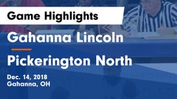 Gahanna Lincoln  vs Pickerington North  Game Highlights - Dec. 14, 2018
