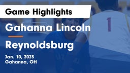 Gahanna Lincoln  vs Reynoldsburg  Game Highlights - Jan. 10, 2023