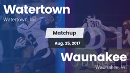 Matchup: Watertown High vs. Waunakee  2017