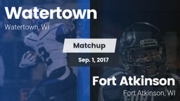 Matchup: Watertown High vs. Fort Atkinson  2017