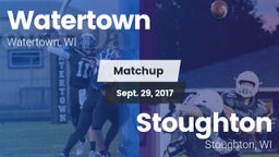 Matchup: Watertown High vs. Stoughton  2017