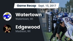 Recap: Watertown  vs. Edgewood  2017