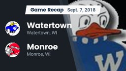 Recap: Watertown  vs. Monroe  2018