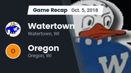 Recap: Watertown  vs. Oregon  2018