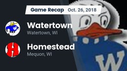 Recap: Watertown  vs. Homestead  2018