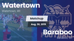 Matchup: Watertown High vs. Baraboo  2019