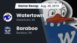 Recap: Watertown  vs. Baraboo  2019