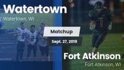 Matchup: Watertown High vs. Fort Atkinson  2019